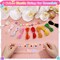 Bead Bracelet Making Kit, Bead Kits For Bracelets Making With Pony Beads, Polymer Fruit Clay Beads, Charm Beads, Letter Beads For Bracelets And Jewelry Making